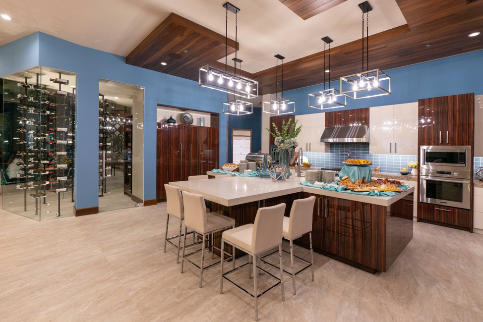 Wine cellar and Kitchen