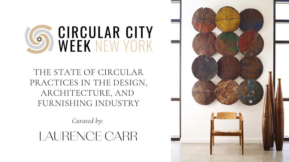 Laurence Carr at Circular City Week New York 2021